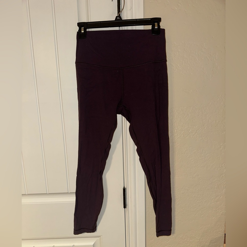 Lululemon Align High Rise 28” Dark Purple/Brown Sz 10